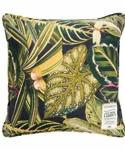 Mind The Gap Amazonia Linen Cushion Havana Tropicana