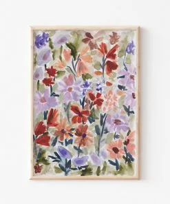 Candice Gray A3 Watercolour Floral Print