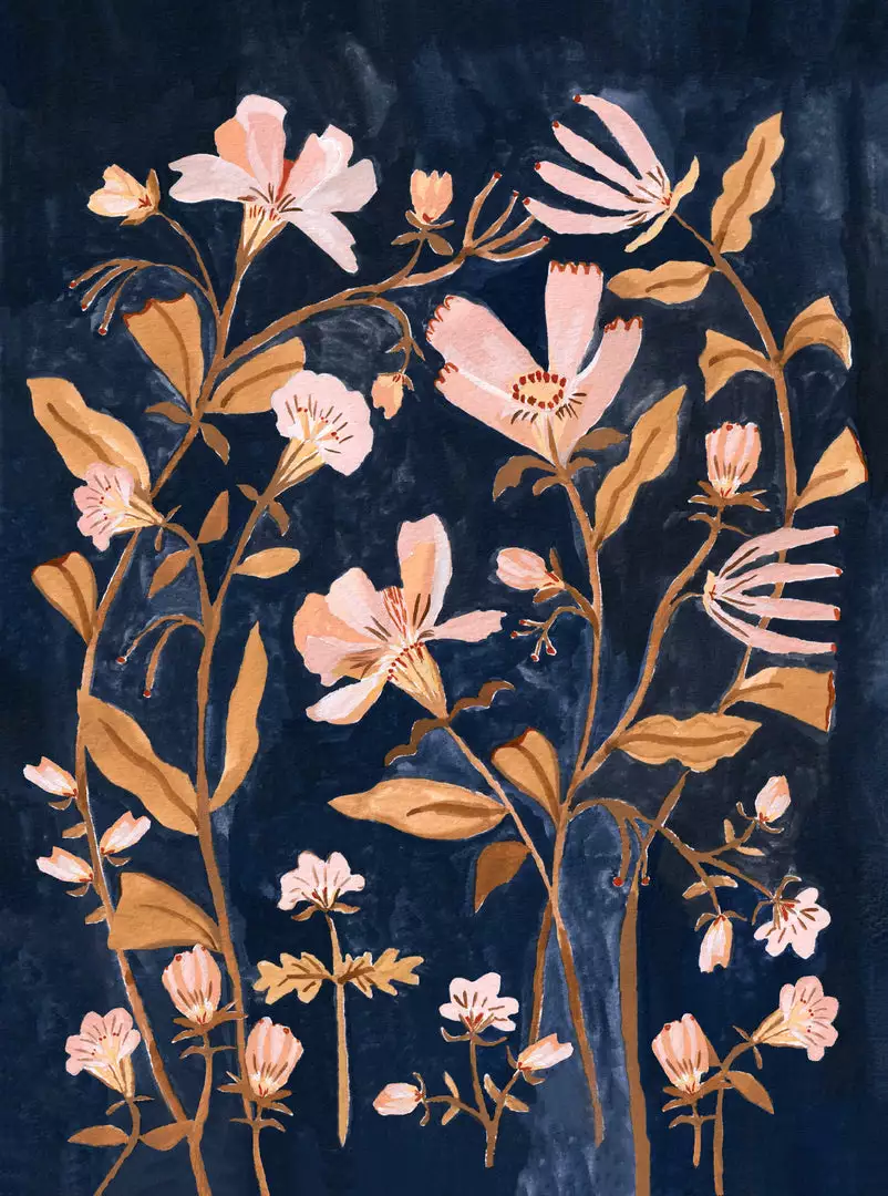 Candice Gray New A3 Whimsical Floral Print 4 Candice Gray New A3 Whimsical Floral Print