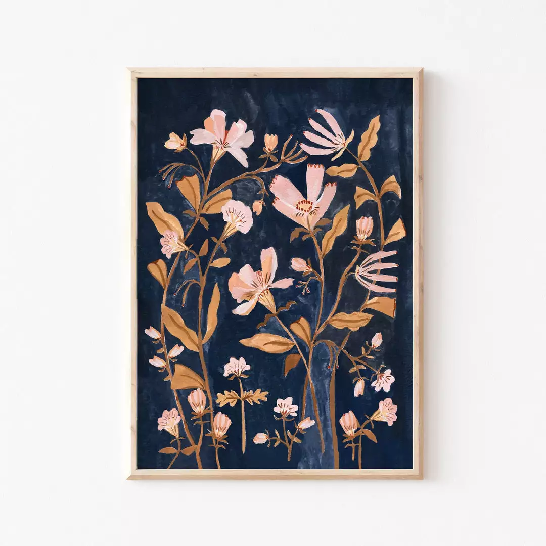 Candice Gray New A3 Whimsical Floral Print 3 Candice Gray New A3 Whimsical Floral Print