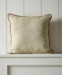 Josephine Munsey Woodland Floor Fabric Cushion Stone