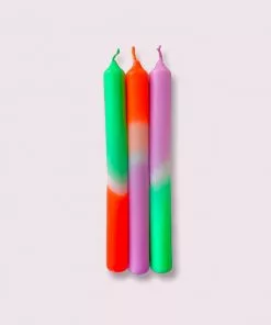Pink Stories New Neon Taper Candles Surfing Bondi