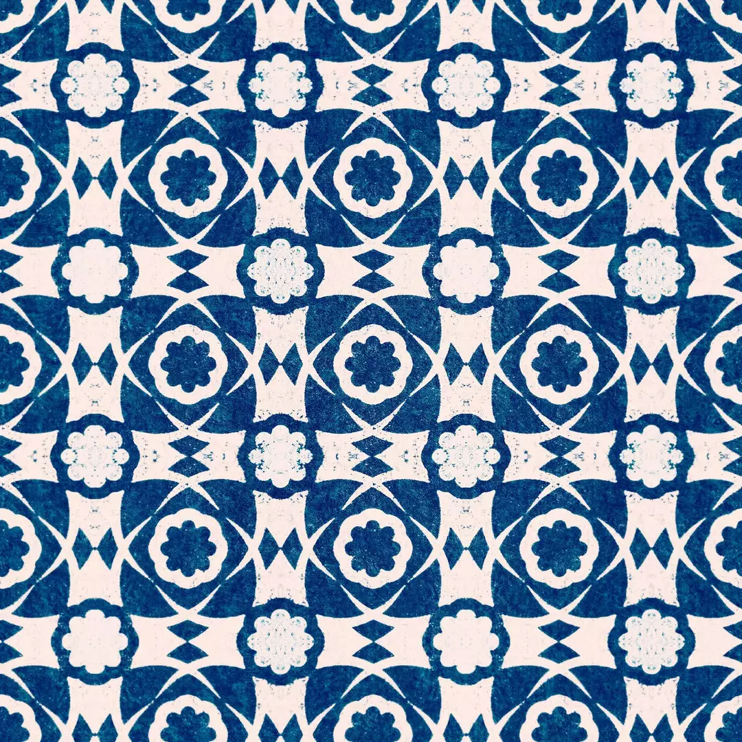 Mind The Gap Aegean Tiles Indigo Wallpaper 3 Mind The Gap Aegean Tiles Indigo Wallpaper