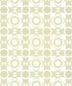 Mind The Gap Aegean Tiles Red Wallpaper Blue Skies Ahead