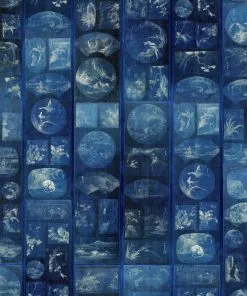 Mind The Gap Wallpaper & Paint Aizome Collage Wallpaper