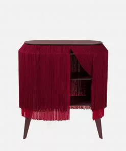 Ibride Baby Alpaga Fringed Bedside Table