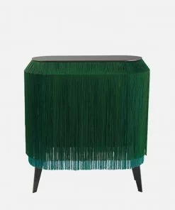 Ibride Baby Alpaga Fringed Bedside Table