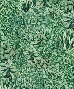 Brand Mckenzie Rose & Thorn Alpine Landscape Wallpaper, Alpine Green