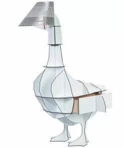 Ibride Junon - Illuminated Goose Bedside Table & Lamp