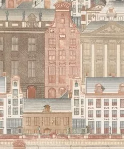 Mind The Gap Wallpaper & Paint Amsterdam Neutral Wallpaper