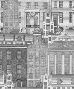 Mind The Gap Wallpaper & Paint Amsterdam Orange Wallpaper