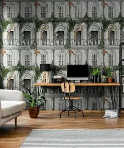 Brand Mckenzie Animal Architecture Wallpaper, Architecture Green Indigena