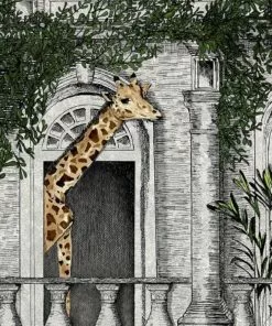 Brand Mckenzie Animal Architecture Wallpaper, Architecture Green Indigena