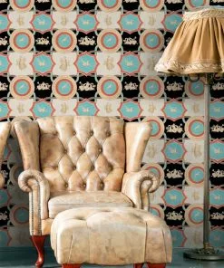 Mind The Gap Apodyterium Taupe Wallpaper