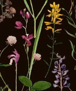 Mind The Gap Aquafleur Aquamarine Wallpaper New