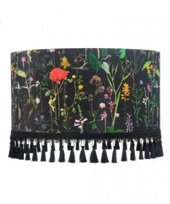 Mind The Gap Drum Lampshades Aquafleur Rose & Thorn