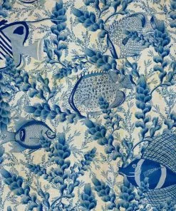 Mind The Gap Aquarium Indigo Wallpaper Blue Skies Ahead