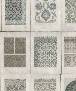 Mind The Gap Arabesques Neutral Wallpaper Wallpaper & Paint