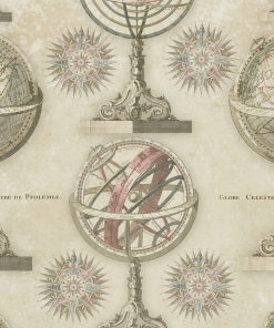 Mind The Gap Armillary Wallpaper