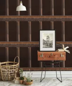 Mind The Gap Wallpaper & Paint Athena Copper Wallpaper