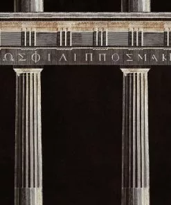 Mind The Gap Wallpaper & Paint Athena Anthracite Wallpaper