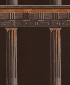 Mind The Gap Wallpaper & Paint Athena Copper Wallpaper