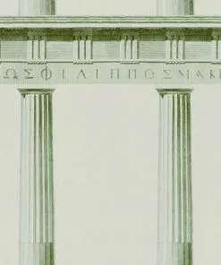 Mind The Gap Wallpaper & Paint Athena Anthracite Wallpaper