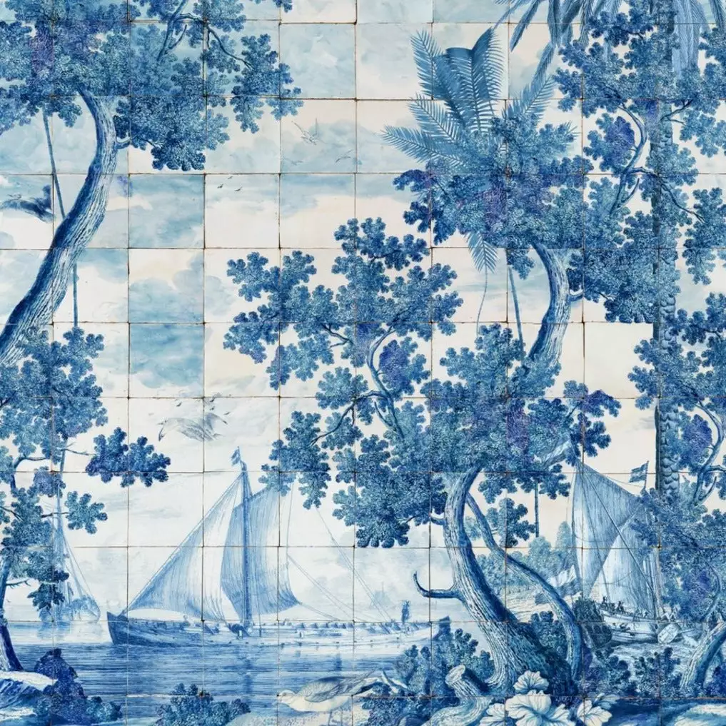 Mind The Gap Azure Mural Wallpaper Blue Skies Ahead 3 Mind The Gap Azure Mural Wallpaper Blue Skies Ahead