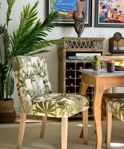 Havana Tropicana Mind The Gap Linen Fabrics, Madagascar