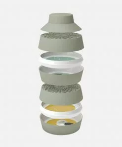 Ibride Bable Eat Stackable Plate & Bowl Set Memphis To Miami