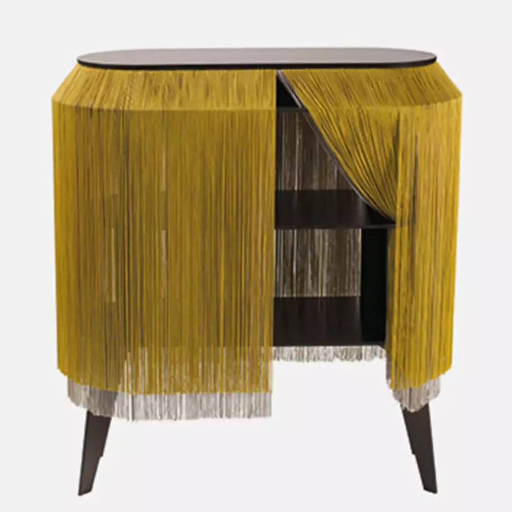 Ibride Baby Alpaga Fringed Bedside Table Chic Gold Bohemian Dream 4 Ibride Baby Alpaga Fringed Bedside Table Chic Gold Bohemian Dream