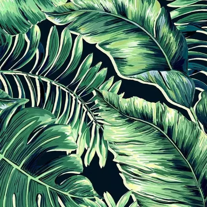 Brand Mckenzie Banana Leaves Max Wallpaper, Leaf Green 4 Brand Mckenzie Banana Leaves Max Wallpaper, Leaf Green