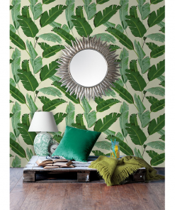Mind The Gap Banana Leaves Wallpaper Havana Tropicana