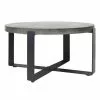 Cozy Living Barbican Concrete Side Table Short Memphis To Miami