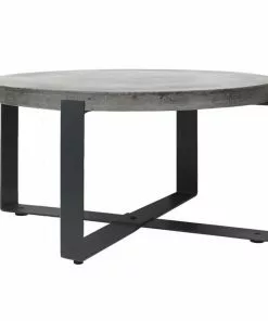 Cozy Living Barbican Concrete Side Table Short Memphis To Miami
