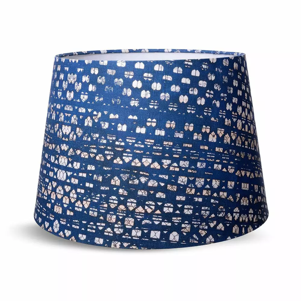 Mind The Gap Cone Lampshade - Blauw 3 Mind The Gap Cone Lampshade - Blauw