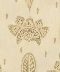 Mind The Gap Woodstock Collection, Bethel Batik Antique White New