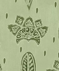 Mind The Gap New Woodstock Collection, Bethel Batik Smoke Green