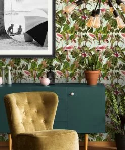 Mind The Gap Beverly Hills Pink Wallpaper Memphis To Miami