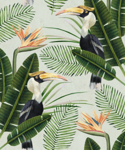 Mind The Gap Birds Of Paradise Wallpaper