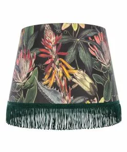 Mind The Gap Havana Tropicana MTG Cone Lampshades - BLOSSOMY