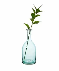Sass & Belle Bohemian Dream Tanvi Recycled Glass Bottle Vase Blue