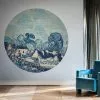 BN Wallpaper Circles Van Gogh Landscape With Houses Wallpaper & Paint 2 BN Wallpaper Circles Van Gogh Landscape With Houses Wallpaper & Paint