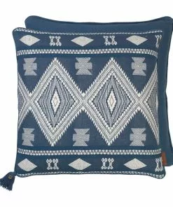 Cozy Living Cushions -Safari Jacquard Blue Wing