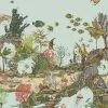 Josephine Munsey Underwater Jungle Wallpaper In Soft Aqua
