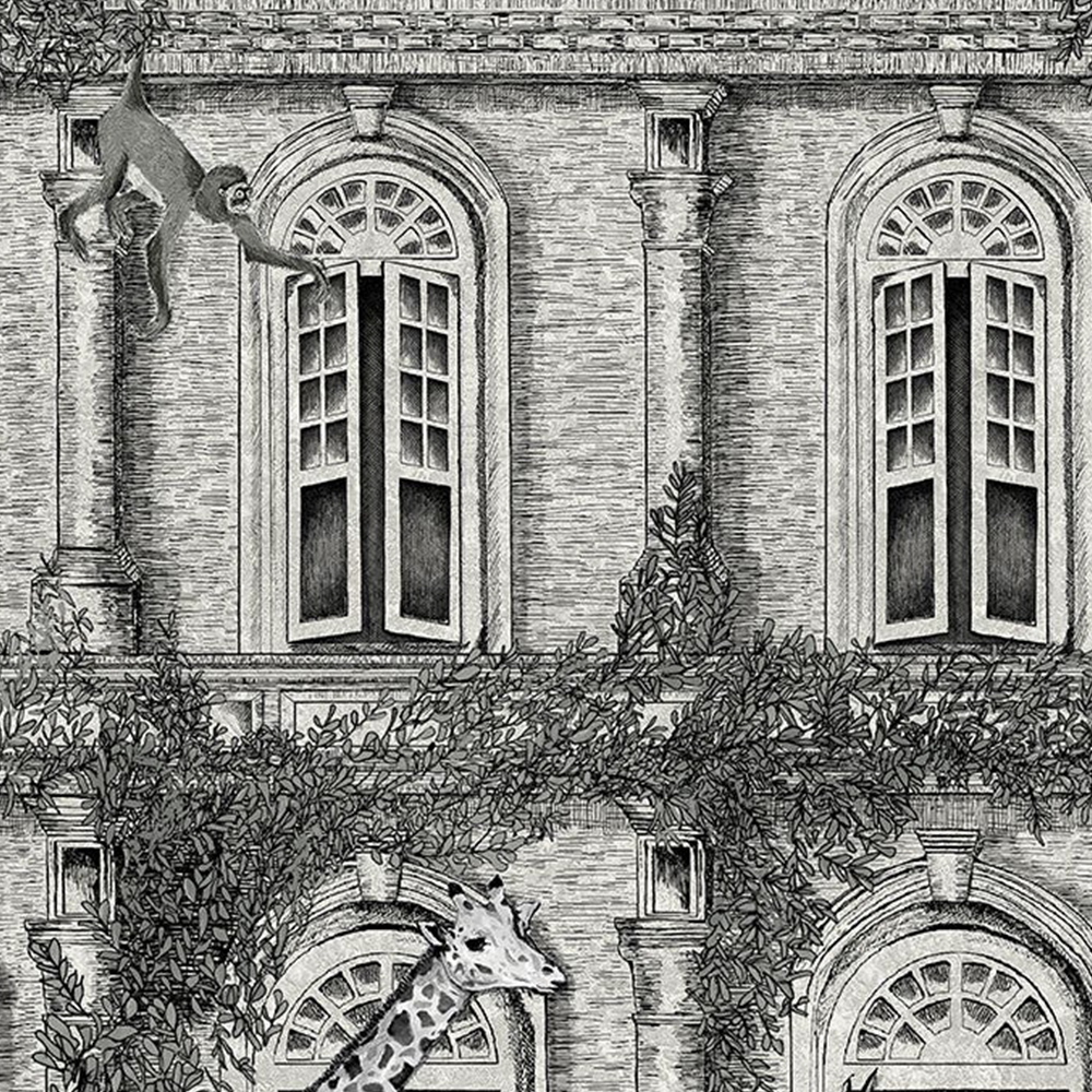 Brand Mckenzie Animal Architecture Wallpaper, Architecture Grey 3 Brand Mckenzie Animal Architecture Wallpaper, Architecture Grey