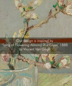 BN Les Jardins Royaux Van Gogh Wallpaper 'Sprig Of Flowering Almond' Russet