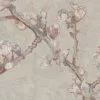BN Van Gogh Wallpaper 'Sprig Of Flowering Almond' Grey Les Jardins Royaux 1 BN Van Gogh Wallpaper 'Sprig Of Flowering Almond' Grey Les Jardins Royaux