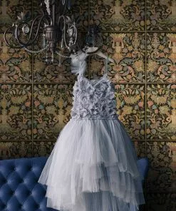 Mind The Gap Les Jardins Royaux Brocade Powder Wallpaper