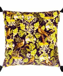 Mind The Gap Manor Crest / La Voliere Embroidered Cushion